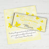 Quinceaera Personalized Chocolate Bar Wrappers Jardn de Mariposas