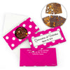 Personalized Quinceanera Lunares Gourmet Infused Belgian Chocolate Bars (3.5oz)