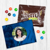 Personalized Quinceanera Photo Milk Chocolate M&Ms Favor Bag