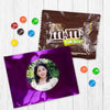 Personalized Quinceanera Photo Milk Chocolate M&Ms Favor Bag