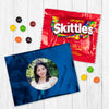 Personalized Quinceanera Photo Skittles Favor Bag