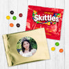 Personalized Quinceanera Photo Skittles Favor Bag