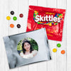 Personalized Quinceanera Photo Skittles Favor Bag