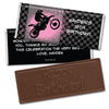 Birthday Personalized Embossed Chocolate Bar Motorcycle Motorcross Party