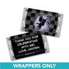 Birthday Personalized Hershey's Miniatures Wrappers Motorcycle Motorcross Party