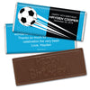 Birthday Personalized Embossed Chocolate Bar Soccer