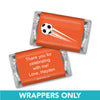 Birthday Personalized Hershey's Miniatures Wrappers Soccer