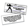 Birthday Personalized Hershey's Milk Chocolate Bar Football Quarterback