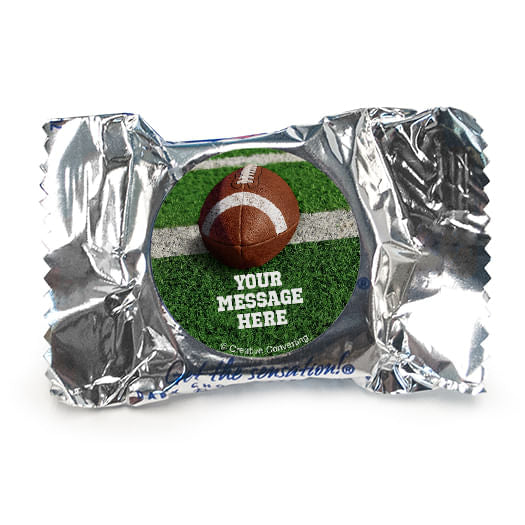 Football Personalized York Peppermint Patties (84 Pack) - pack of 70