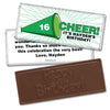 Birthday Personalized Embossed Chocolate Bar Sweet 16 Cheer