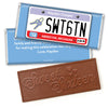 Birthday Personalized Embossed Chocolate Bar Sweet 16 License Plate