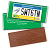 Birthday Personalized Embossed Chocolate Bar Sweet 16 License Plate