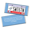 Birthday Personalized Hershey's Milk Chocolate Bar Sweet 16 License Plate