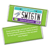 Birthday Personalized Hershey's Milk Chocolate Bar Sweet 16 License Plate