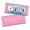 Birthday Personalized Hershey's Milk Chocolate Bar Sweet 16 License Plate