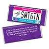 Birthday Personalized Hershey's Milk Chocolate Bar Sweet 16 License Plate