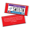 Birthday Personalized Hershey's Milk Chocolate Bar Sweet 16 License Plate