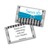 Birthday Personalized Hershey's Miniatures Wrappers Glamour Stripes Sweet 16