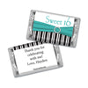 Birthday Personalized Hershey's Miniatures Wrappers Glamour Stripes Sweet 16