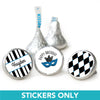 Birthday 3/4" Sticker Harlequin Masquerade (108 Stickers)