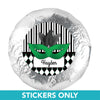 Birthday 1.25" Sticker Harlequin Masquerade (48 Stickers)