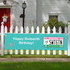 Personalized Birthday Sweet 16 License Plate 5 Ft. Banner