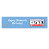 Personalized Birthday Sweet 16 License Plate 5 Ft. Banner