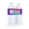 Personalized Sweet 16 Birthday License Plate Water Bottle Sticker Labels (5 Labels)