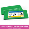 Deluxe Personalized Sweet 16 Birthday License Plate Candy Bar Favor Box