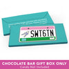 Deluxe Personalized Sweet 16 Birthday License Plate Candy Bar Favor Box