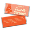 Personalized Sweet 16 Birthday Let's Celebrate Hershey's Milk Chocolate Bar & Wrapper