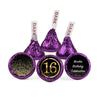 Personalized Elegant 16th Birthday Bash Hershey's Kisses