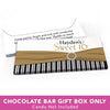 Deluxe Personalized Sweet 16 Birthday Glamour Stripes Candy Bar Favor Box