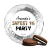 Personalized Sweet 16 Birthday Beach Party Chocolate Covered Foil Oreos