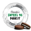 Personalized Sweet 16 Birthday Beach Party Chocolate Covered Foil Oreos