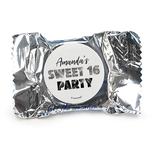 Personalized Sweet 16 Birthday Beach Party York Peppermint Pattiess - pack of 70