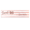 Personalized Birthday Sweet 16 Birthday Queen Banner