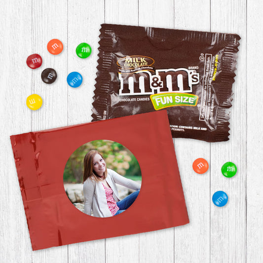 Personalized Birthday Photo Milk Chocolate M&Ms