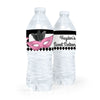 Personalized Sweet 16 Birthday Masquerade Water Bottle Sticker Labels (5 Labels)