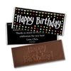 Birthday Personalized Embossed Happy Birthday Chocolate Bar Polka Dot