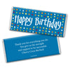 Birthday Personalized Hershey's Milk Chocolate Bar Polka Dot