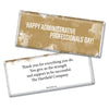 Administrative Professionals Day Personalized Hershey's Milk Chocolate Bar Watercolor Blots