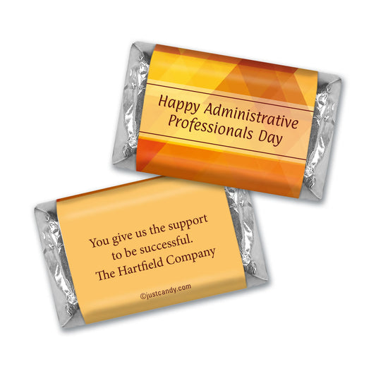 Personalized Administrative Professionals Day Colorful Hershey's Miniatures