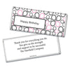 Birthday Personalized Hershey's Milk Chocolate Bar Infinity Clover Pattern