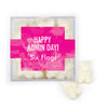 Personalized Administrative Professionals Day Water Color Bliss JUST CANDY� favor cube with Gummy Bears