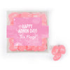 Personalized Happy Amin Day JUST CANDY� favor cube with Jelly Belly Jelly Beans