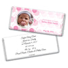 Baby Girl Announcement Personalized Chocolate Bar Wrappers Monogram Polka Dot Photo