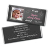 Baby Girl Announcement Personalized Chocolate Bar Wrappers Chalkboard Photo