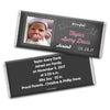 Baby Girl Announcement Personalized Chocolate Bar Wrappers Chalkboard Photo