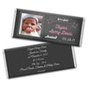 Baby Girl Announcement Personalized Hershey's Milk Chocolate Bar Chalkboard Photo